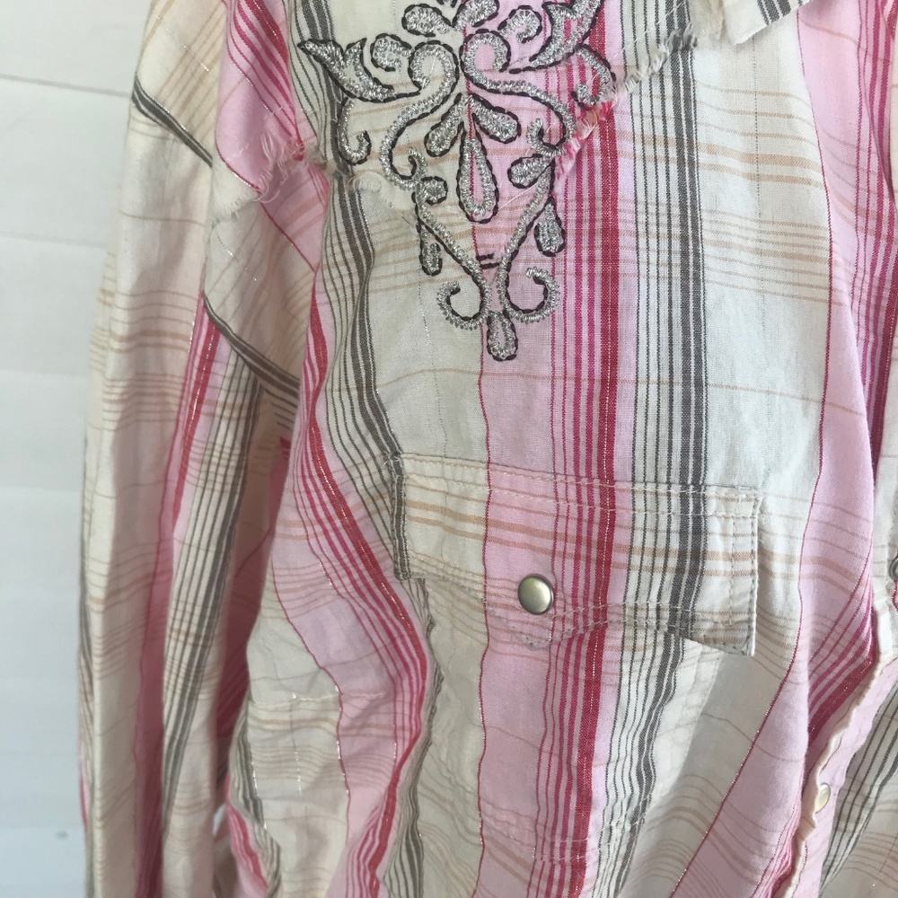 Panhandle Slim Embroidered Western Shirt New w Tag - Picture 4 of 8
